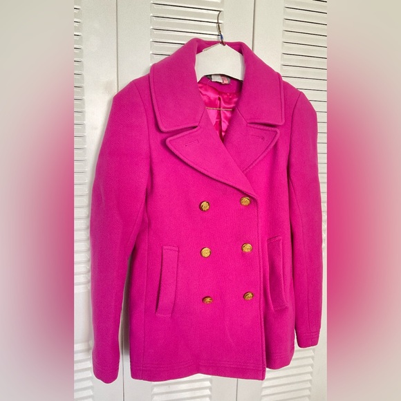 J.crew Pink Coat/Jacket - Picture 5 of 9